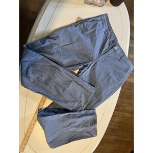 Bonobos Mens 34x34 Blue Gray Washed Chinos Casual Dress Pants